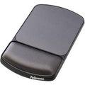 Mouse pad with wrist support fellowes premium gel graphite