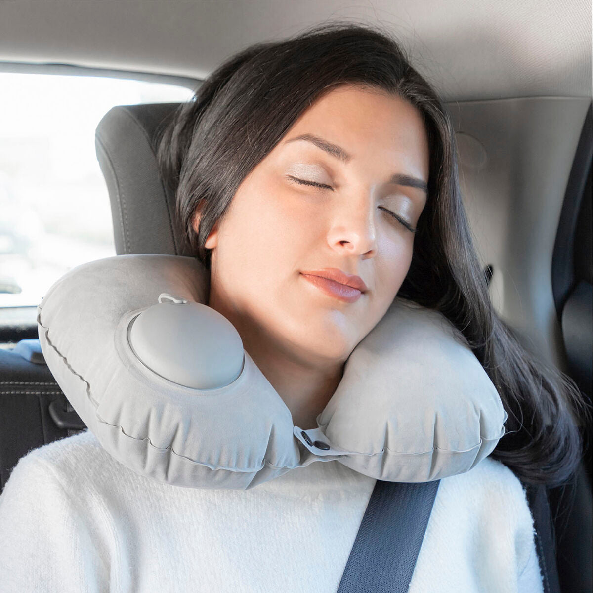 InnovaGoods Auto-Inflatable Neck Cushion-6