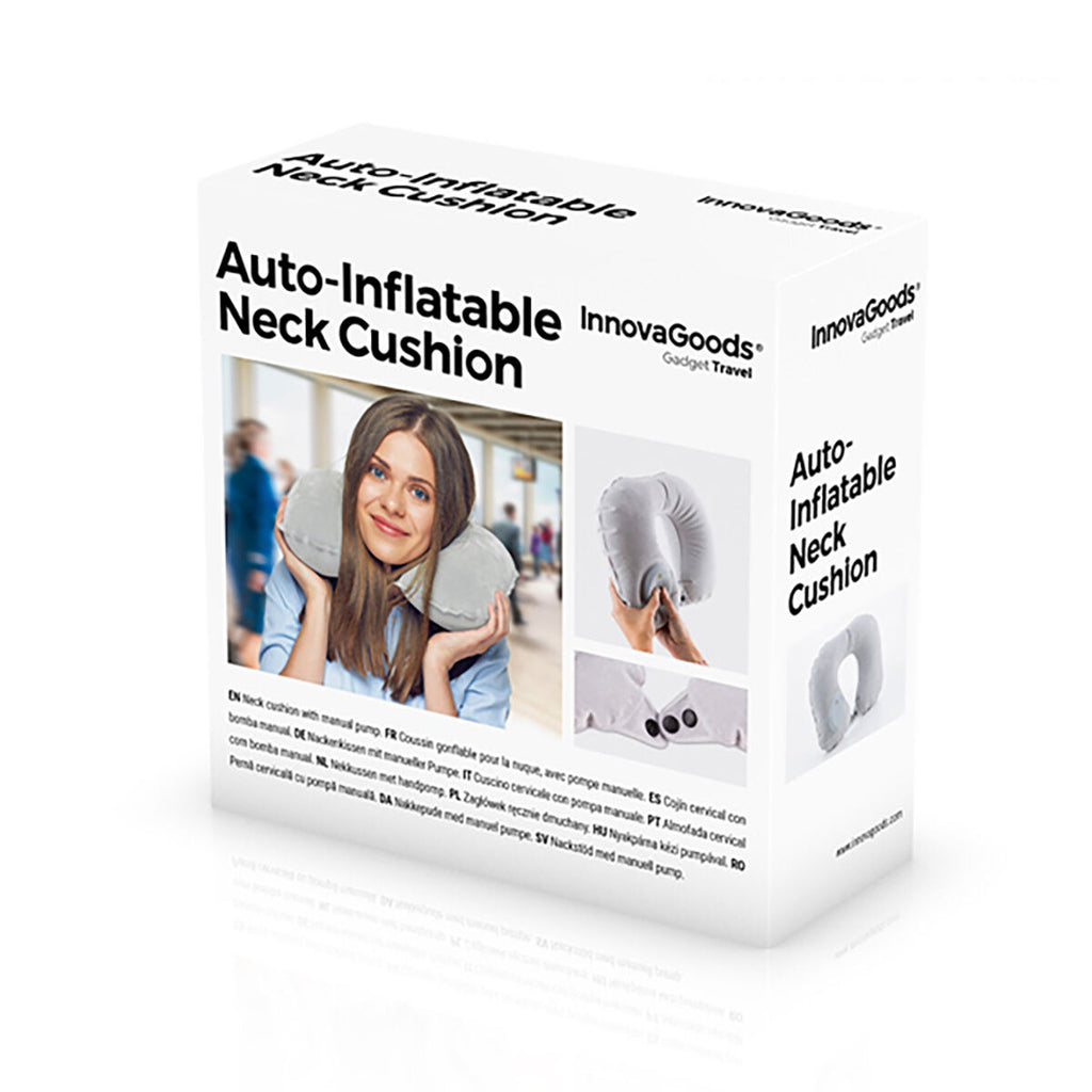 InnovaGoods Auto-Inflatable Neck Cushion-1