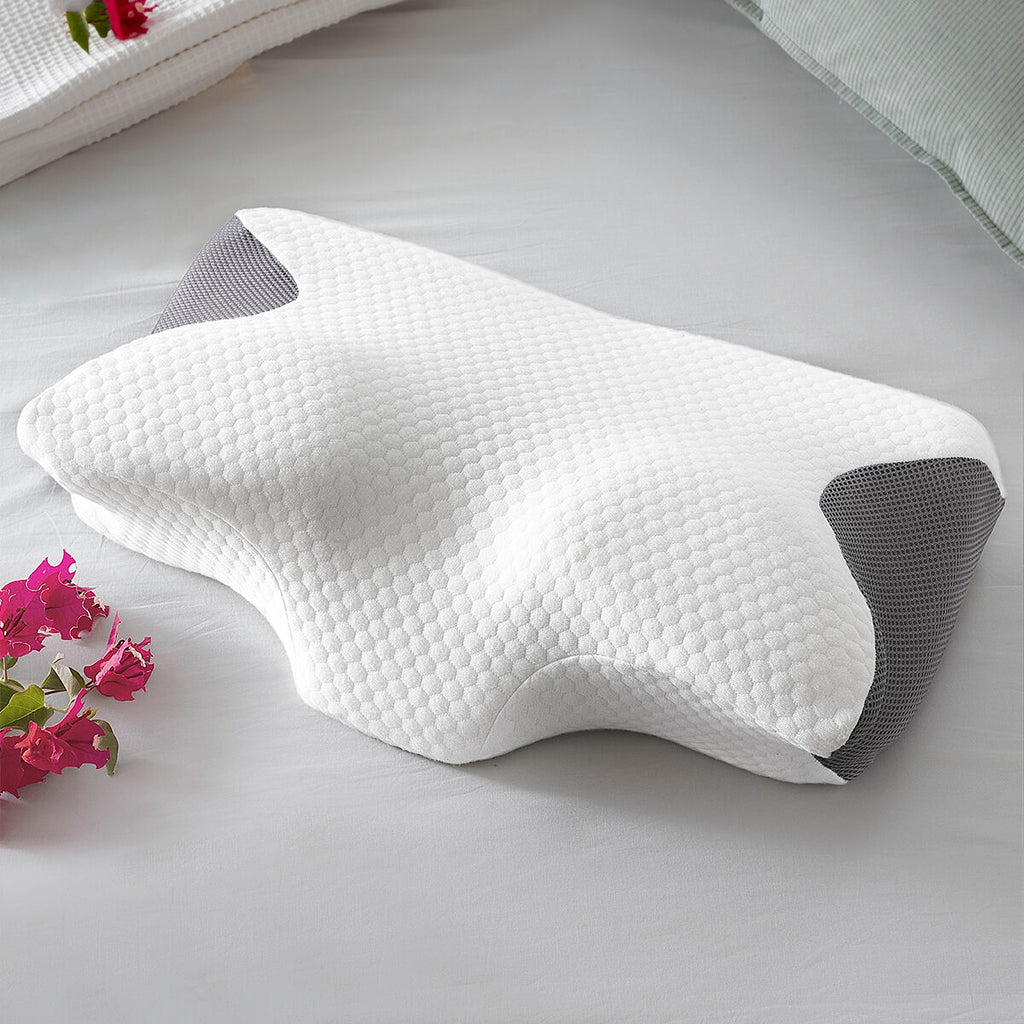 Viscoelastic Neck Pillow with Ergonomic Contours Conforti InnovaGoods-8