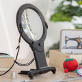 Hands-Free Magnifying Glass with LED light Zooled InnovaGoods-10