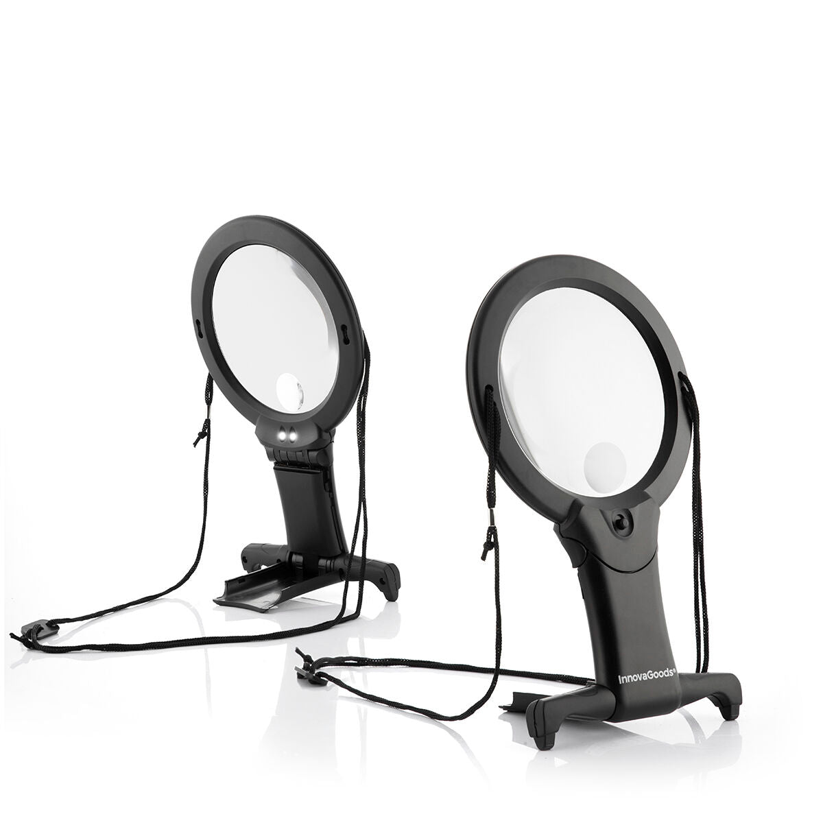 Hands-Free Magnifying Glass with LED light Zooled InnovaGoods-3