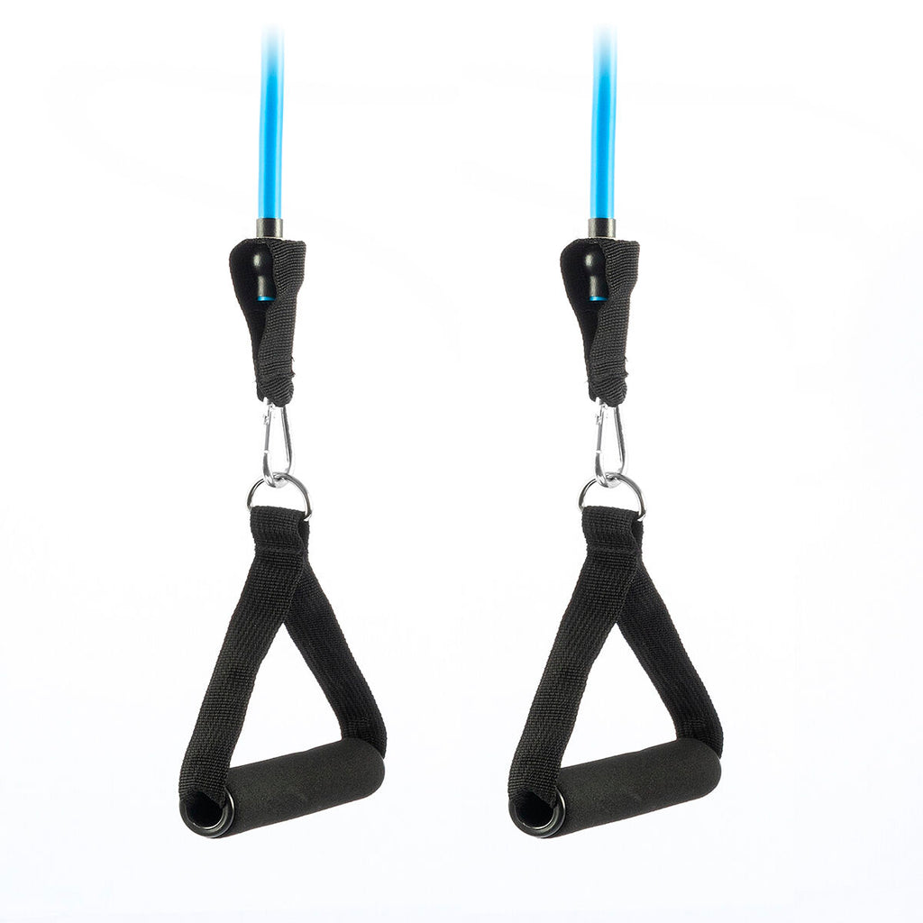 Set of Resistance Bands with Accessories and Exercise Guide Tribainer InnovaGoods 3 Units