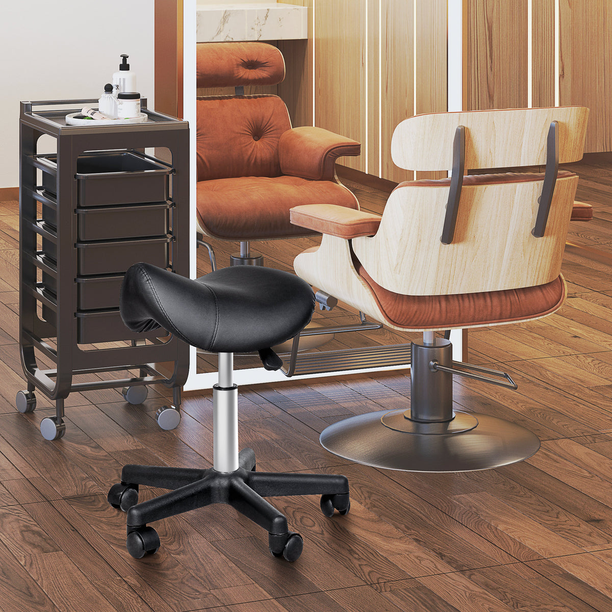Ergonominen satulatuoli