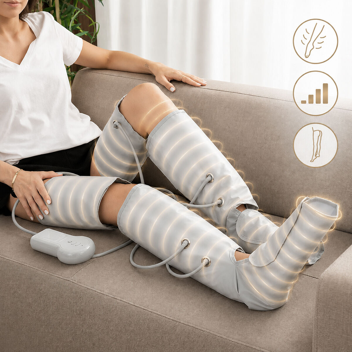 Air Compression Leg Massager Maspres InnovaGoods
