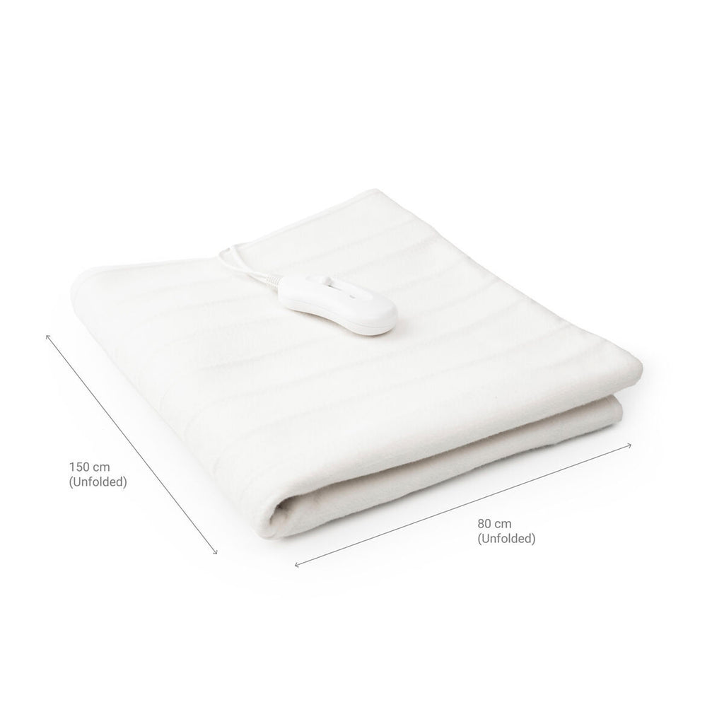 Single Electric Underblanket Krewarm InnovaGoods 60 W 80 x 150 cm White