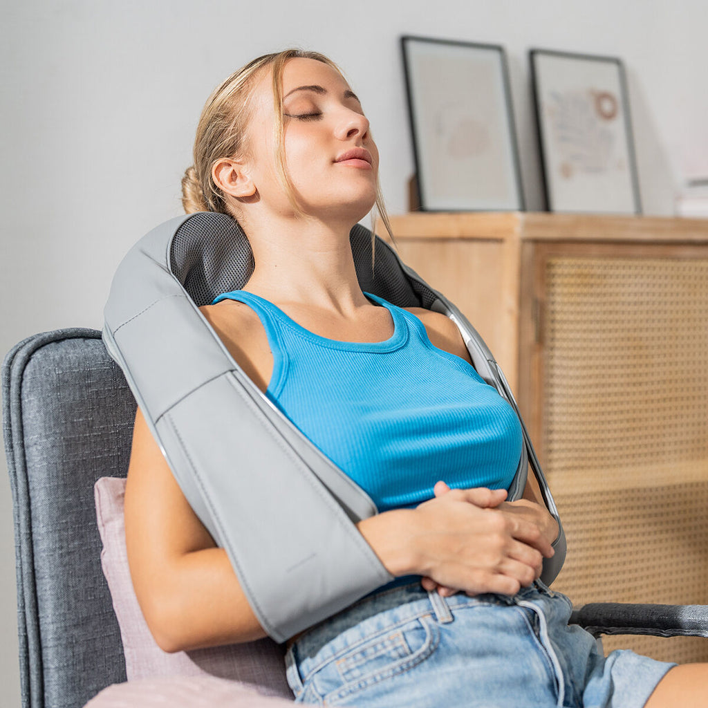Rechargeable Shiatsu Massager Pro Massatsu InnovaGoods-0