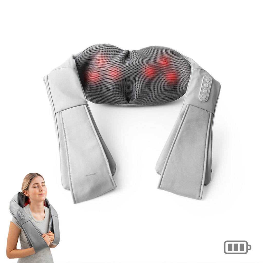 Rechargeable Shiatsu Massager Pro Massatsu InnovaGoods-3